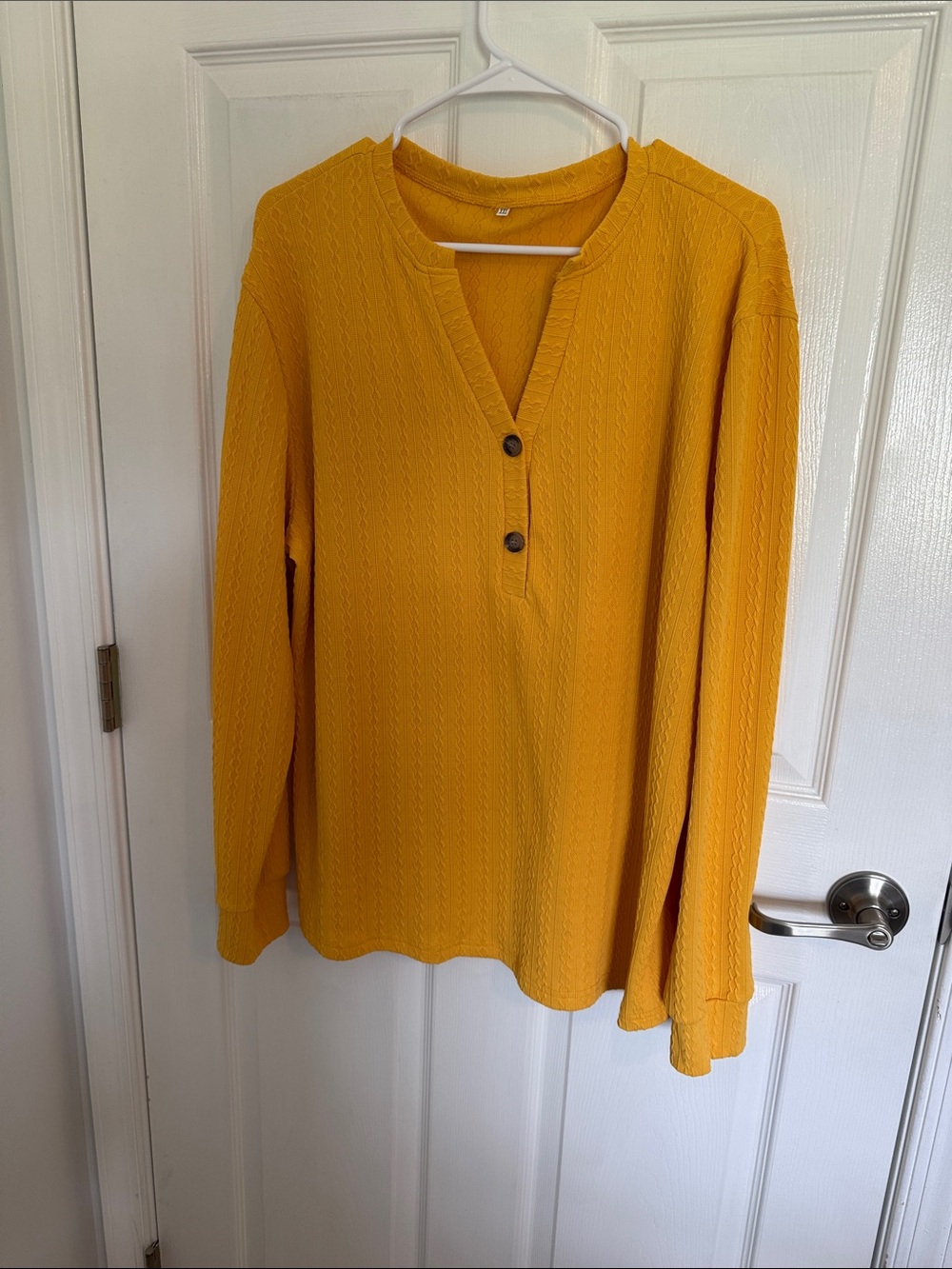 Gold shirt